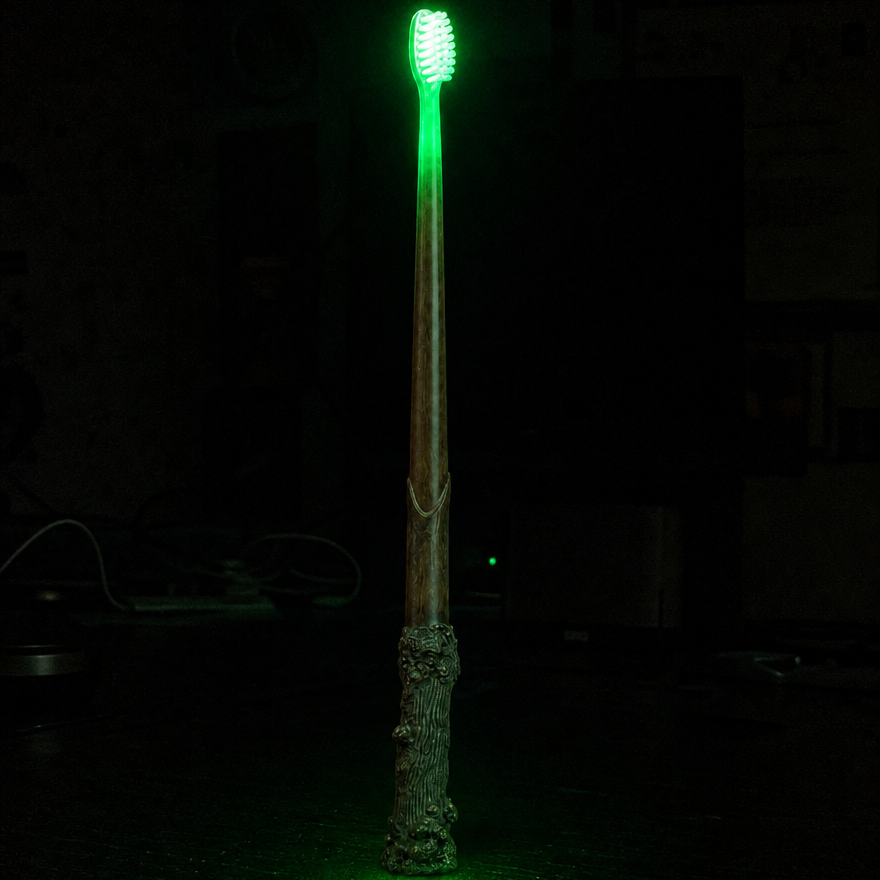 The LumosBrush™ — Enchanted Wand Toothbrush